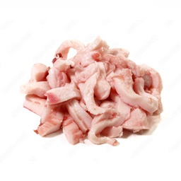 Grasa de  cerdo para chicharrones 1kg (2.2 lb))